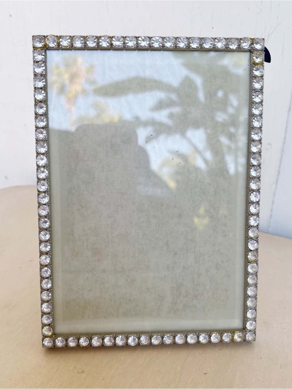 Simply Shabby Chic Rhinestones Metal Photo Picture Frame 5x7